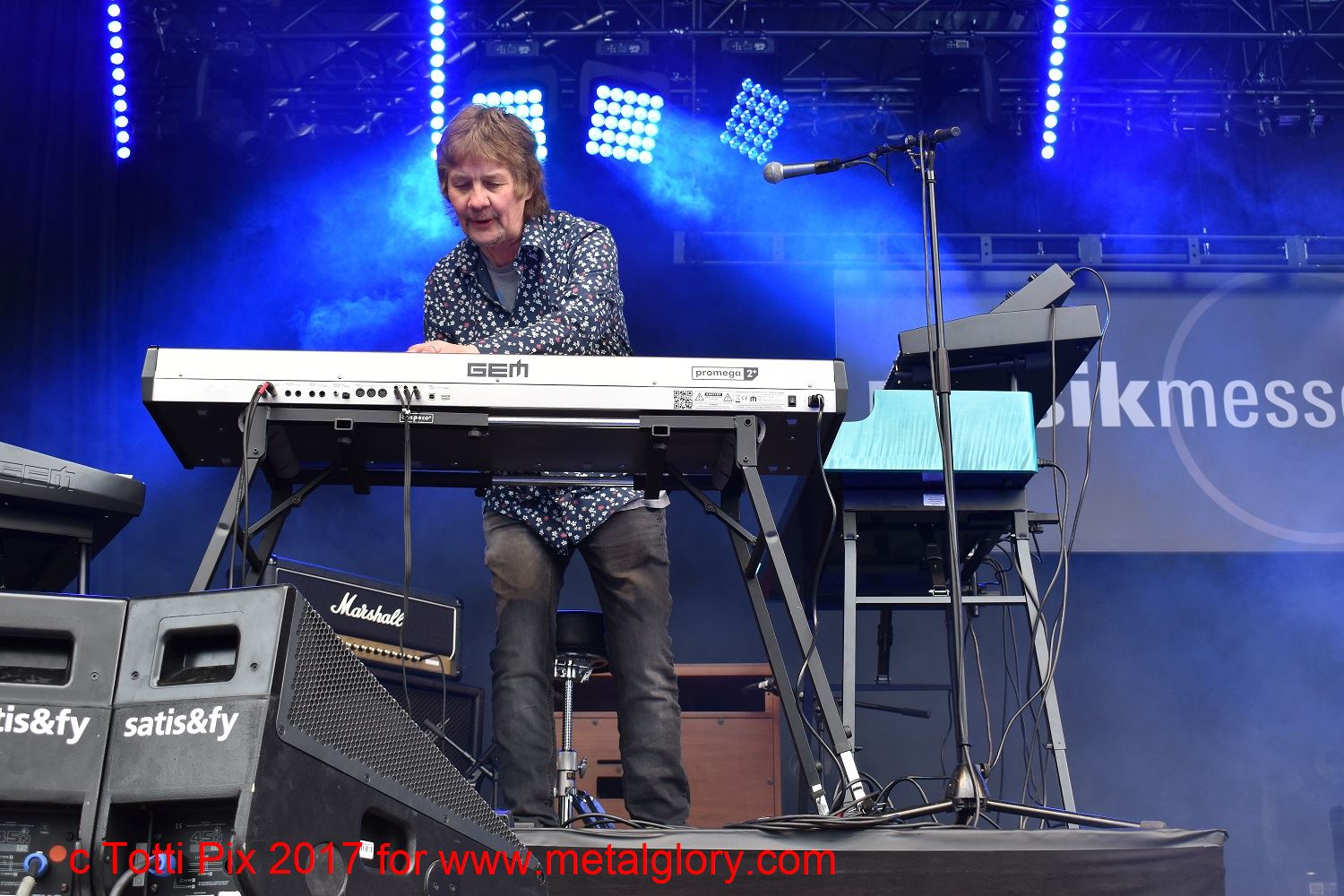 DON AIREY, 07.04.2017, Musikmesse Frankfurt