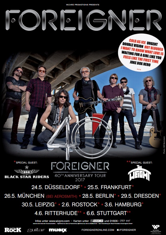 FOREIGNER, 25-05-2017 FFM / Jahrhunderthalle