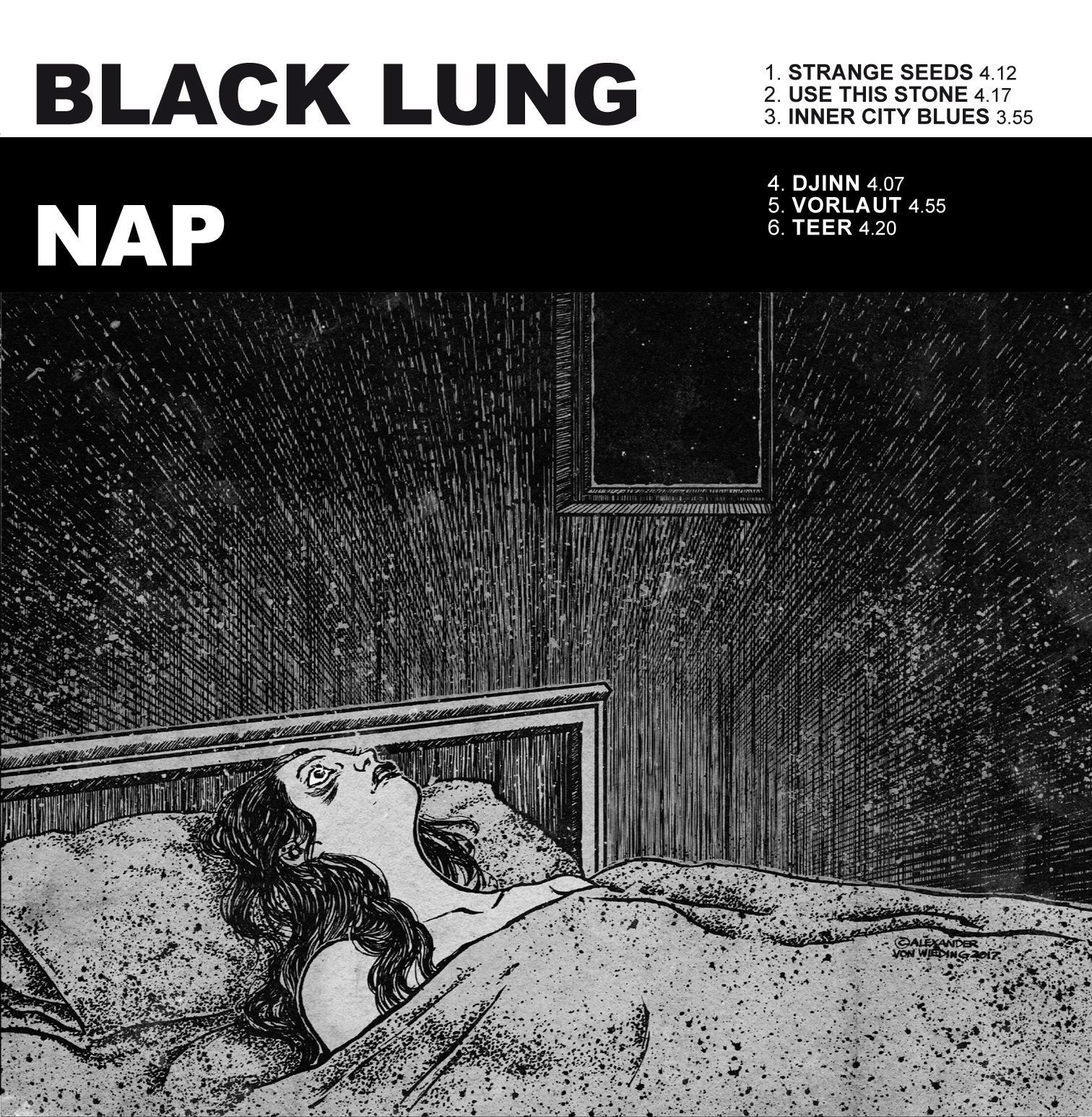 BLACK LUNG vers. NAP (USA & De) – Split 12″ EP