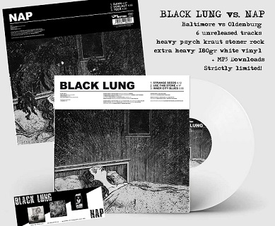 Black Lung vs. Nap – 12 Mini Album – strictly limited / Black Lung on Tour