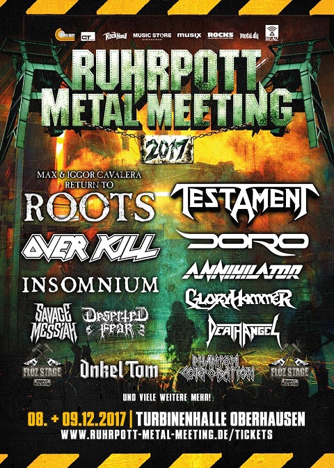 RUHRPOTT METAL MEETING – Line Up für die Flöz Stage jetzt bekanntgegeben