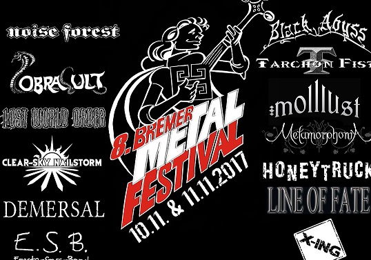 8. Bremer Metal Festival am 10. + 11.11.2017