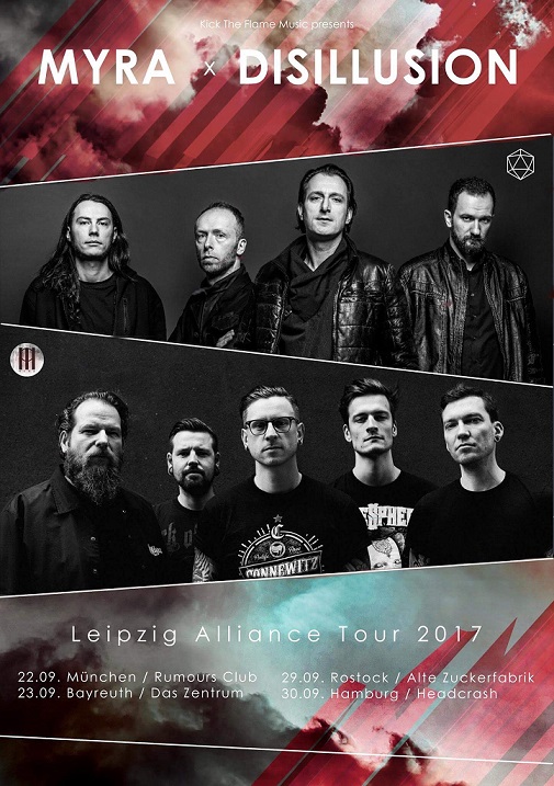 DISILLUSION + MYRA September Tour