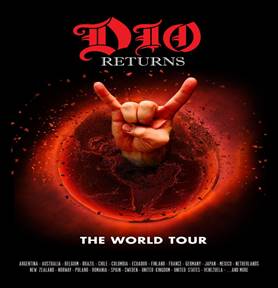 RONNIE JAMES DIO HOLOGRAMM TOUR – ‚DIO Returns: The Tour‘ ab Dezember 2017