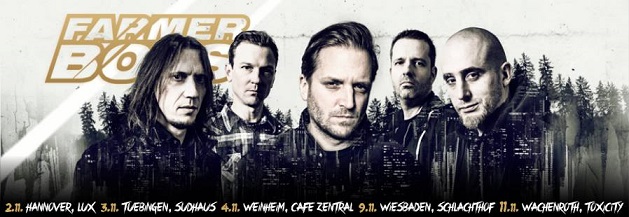 Farmer Boys bei Arising Empire; Tourstart am Do., 2.11. in Hannover !!!