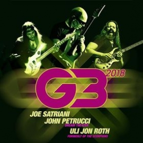 G3 TOUR 2018 – JOE SATRIANI – JOHN PETRUCCI – ULI JON ROTH