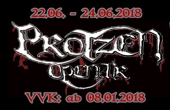 …fünf neue Bands für das PROTZEN OPEN AIR 2018 bestätigt!!!