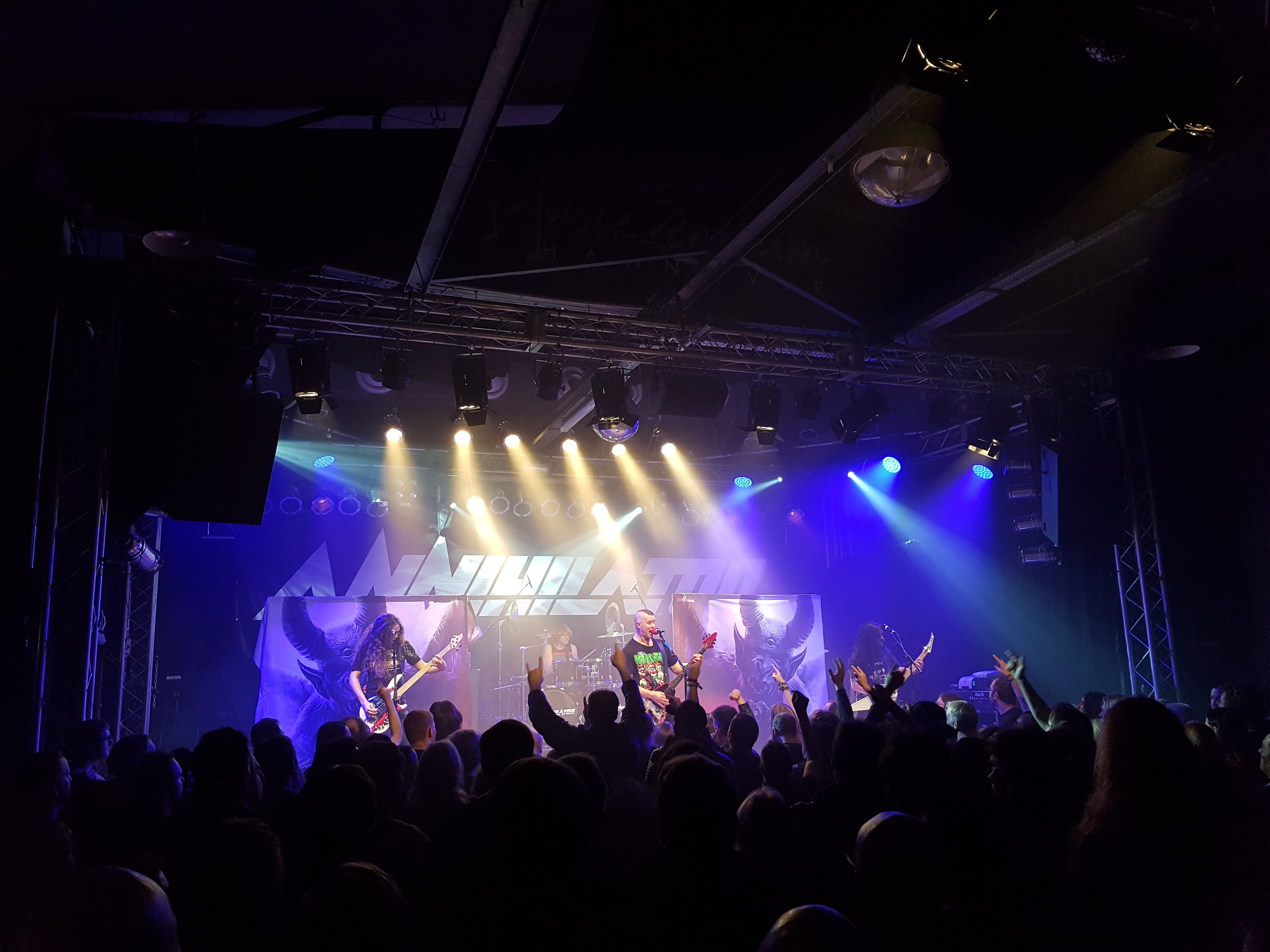 Annihilator / Death Angel am 13.11.2017, MusikZentrum Hannover