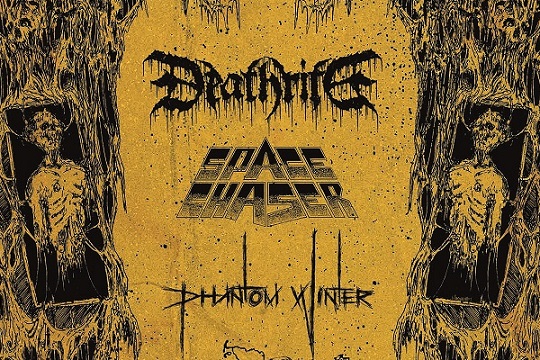 DEATHRITE on tour with SPACE CHASER & PHANTOM WINTER
