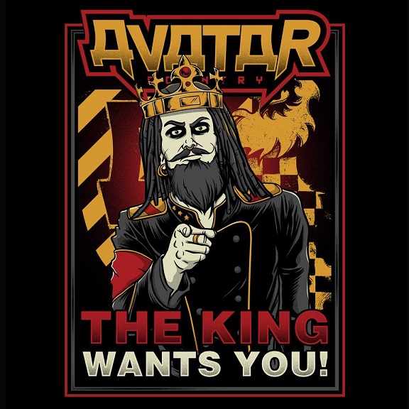 AVATAR – debut new single and video of „THE KING WANTS YOU“ and 2018 world tour announced