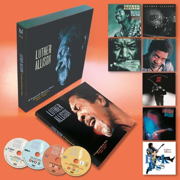 Luther Allison (USA) – A Legend Never Dies (7 CDs & 4 DVDs)