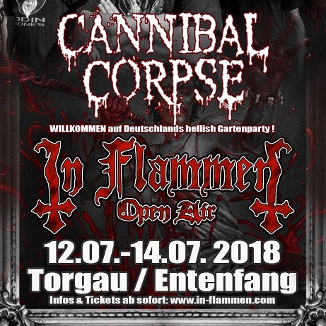 IN FLAMMEN Open Air 2018 -neue Bands!