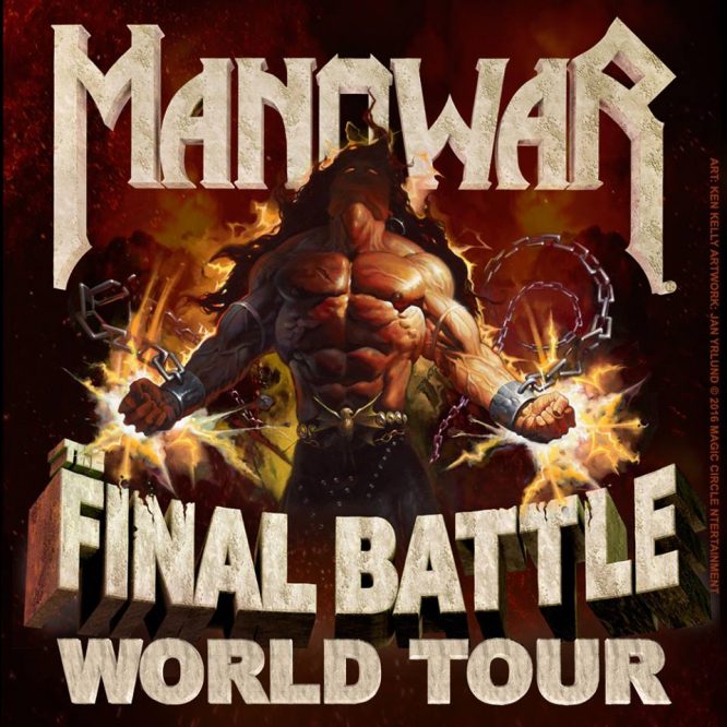 Live Review: MANOWAR „The Final Battle Tour“, 08-12-2017 FFM / Jahrhunderthalle
