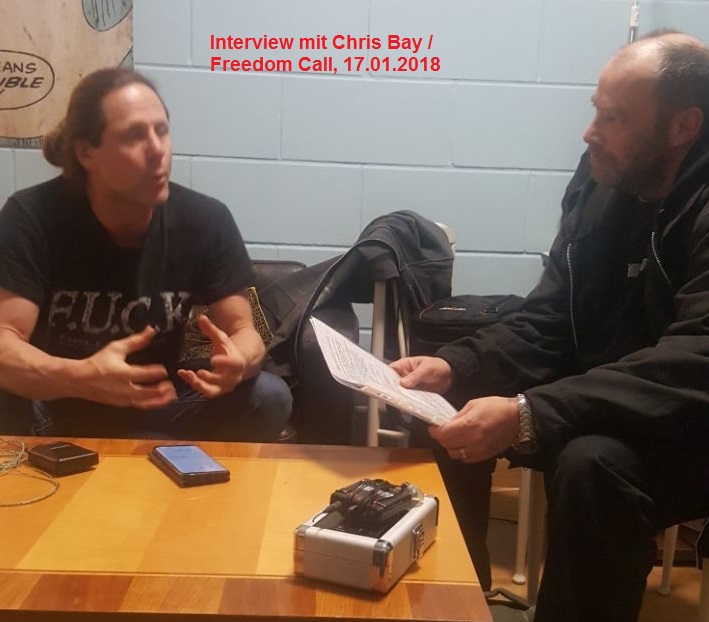 Interview: CHRIS BAY (Freedom Call) zu seinem Soloalbum und vieles mehr…