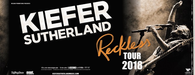 Kiefer Sutherland – Live in Hamburg am 10.06.18 im Gruenspan