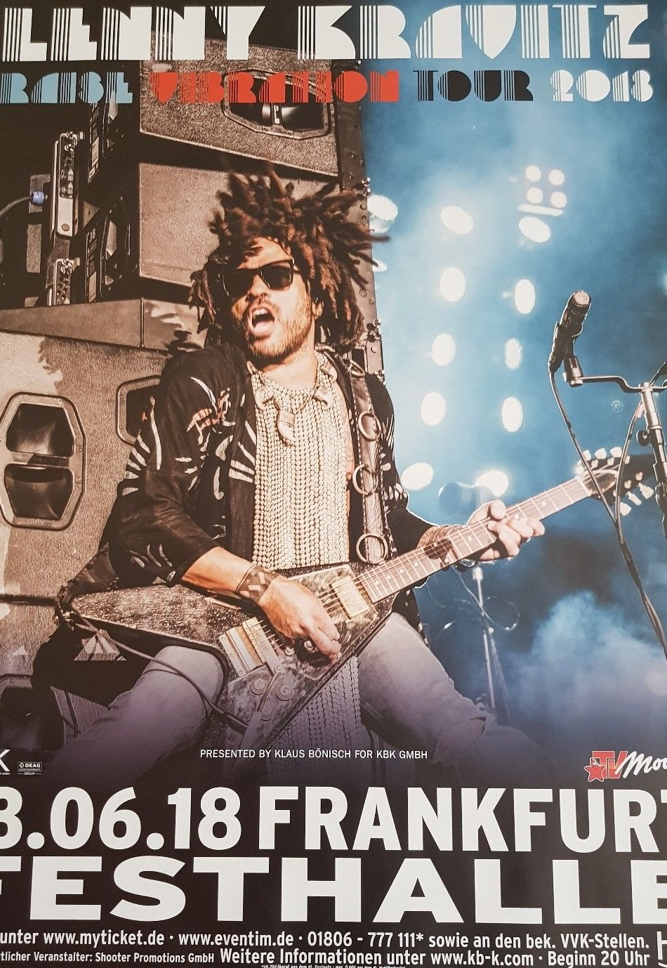 Live Review – LENNY KRAVITZ -13.06.2018, FFM / Festhalle