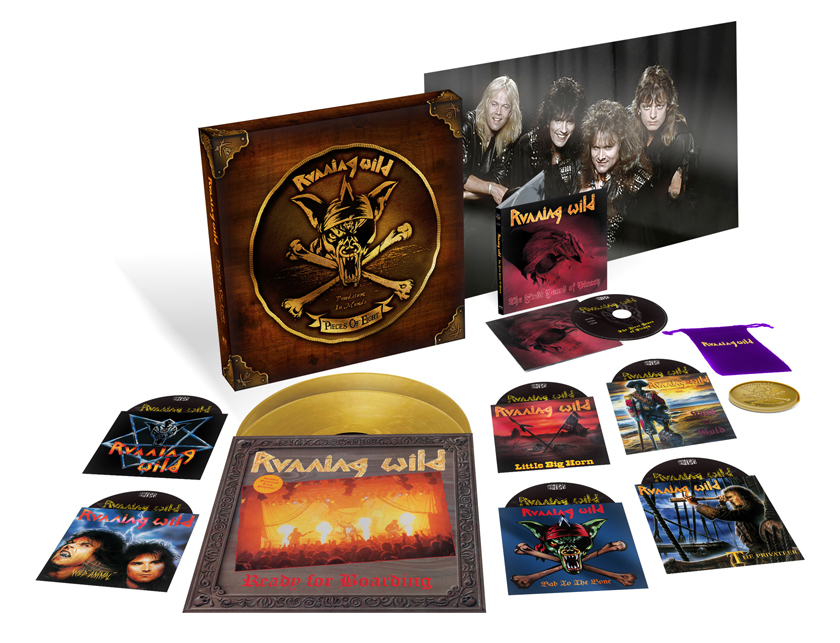 News –      Fwd: RUNNING WILD: “Pieces Of Eight” Limited Edition Boxset – Singles, Live und Raritäten 1984 – 1994 von BMG/Noise!