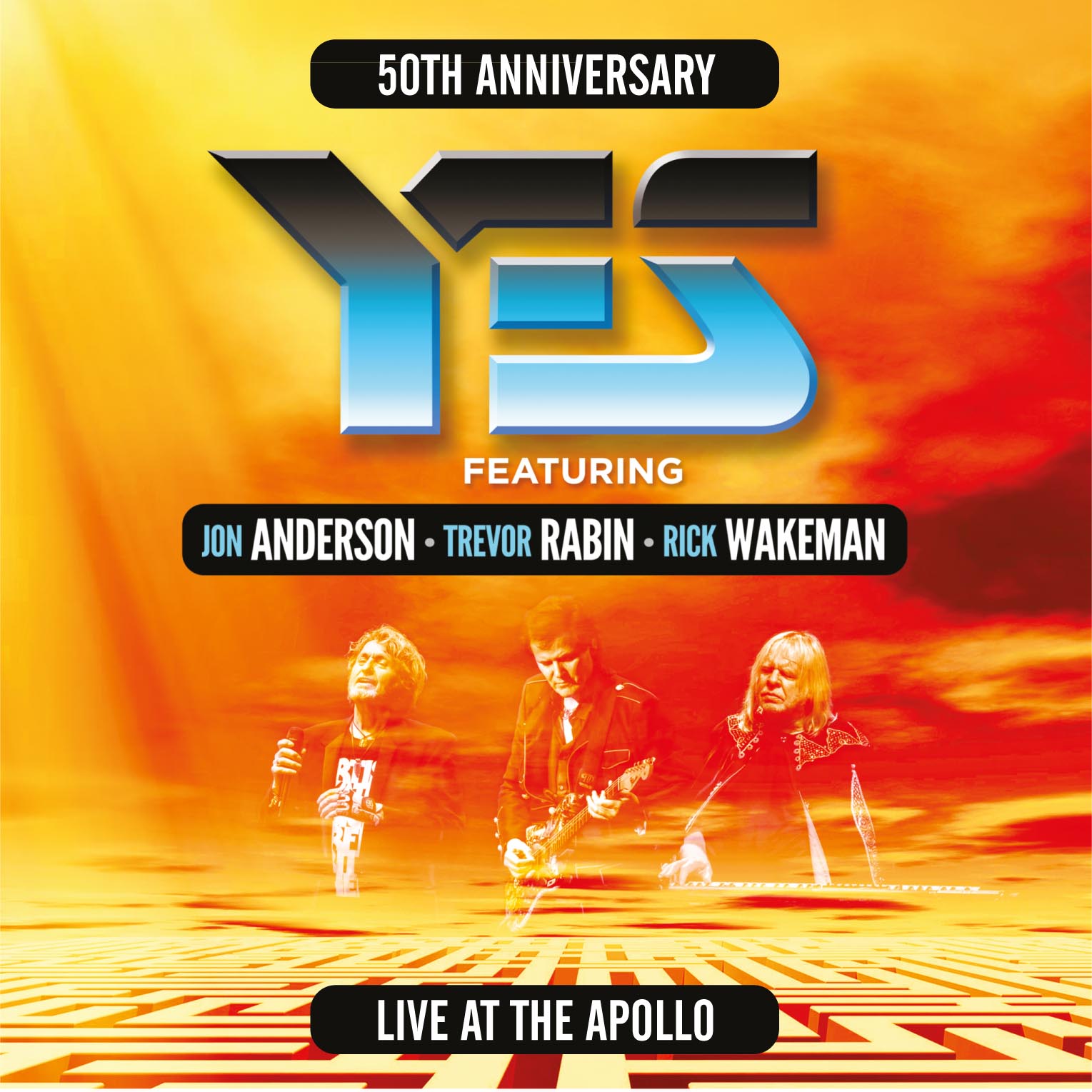 News – YES veröffentlichen 50th Anniversary Gig „Live At The Apollo Anfang September 2018