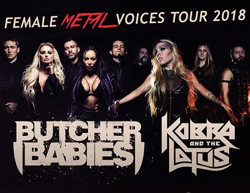 News: The Butcher Babies – auf Female Metal Voices Tour 2018