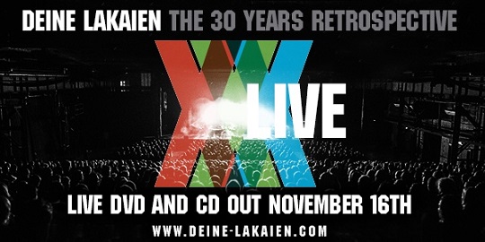 News: Deine Lakaien – The 30 Years Retrospective Live DVD/CD