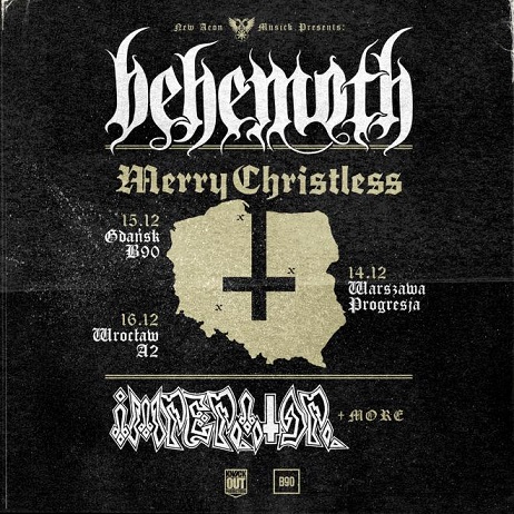 Vorbericht: MERRY CHRISTLESS-Tour 2018: BEHEMOTH, Imperator, Bölzer, Batushka, Untervoid vom 14.-16.12.