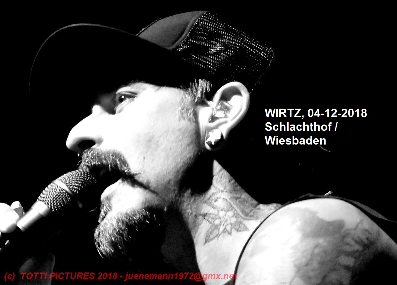 LIVE- WIRTZ / DEINE COUSINE, 04-12-2018, Schlachthof / Wiesbaden