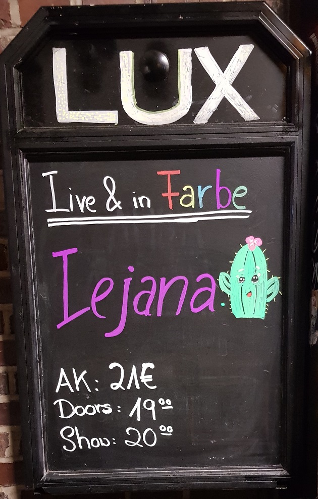 Livereview: LEJANA, 29.01.2019, Hannover / Lux