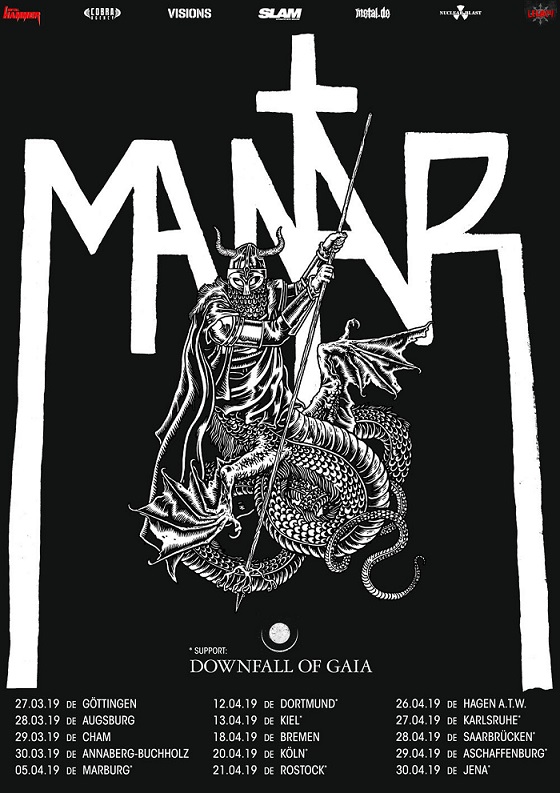 News: MANTAR ab März wieder auf Tournee!! Tourtrailer online!!!