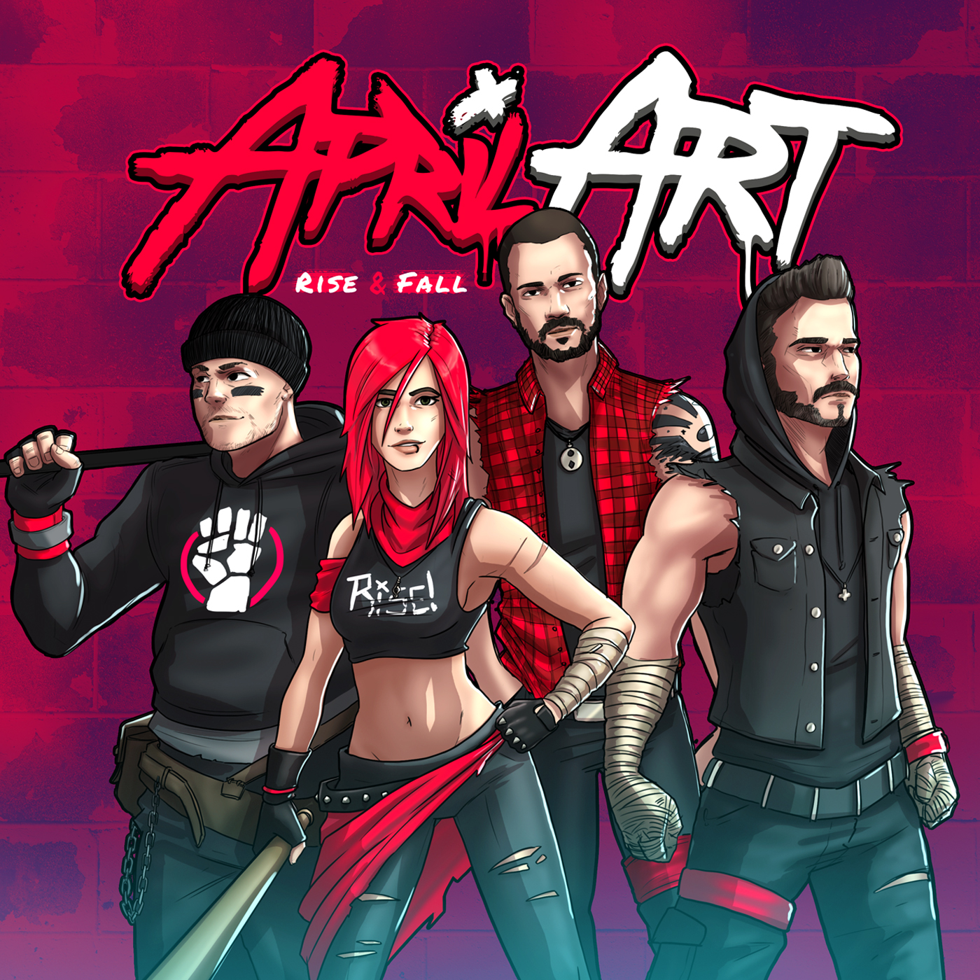 APRIL ART (DE) – Rise & Fall