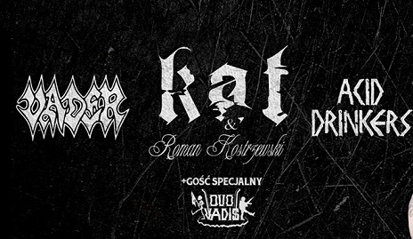 News: LEGENDY METALU „Part 2“ im Dezember 2019 – KAT & Roman, Vader, Acid Drinkers, Quo Vadis