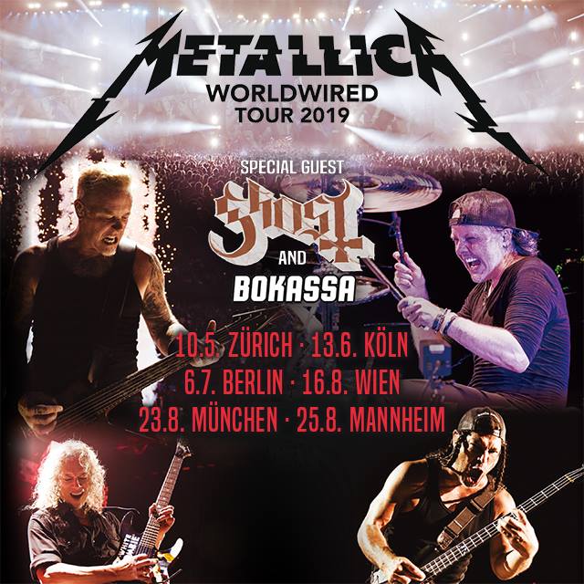 Vorbericht: Metallica: WorldWired Tour 2019
