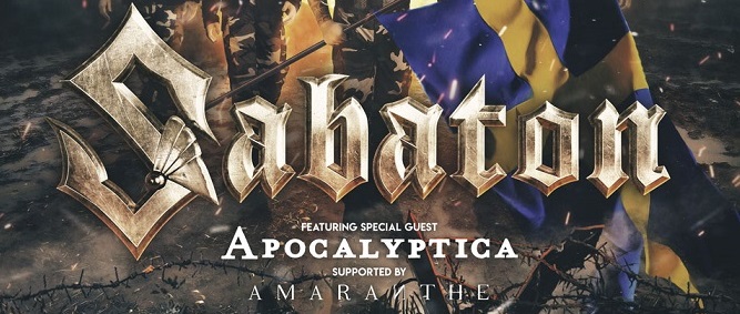 News: Apocalyptica – The Great Tour with Sabaton in 2020