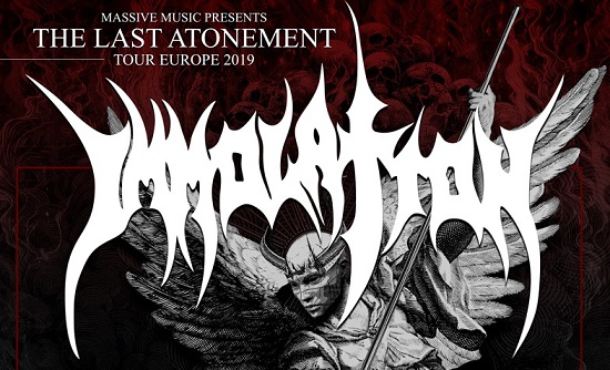 News: The Last Atonement Tour Europe 2019 –  IMMOLATION, RAGNAROK !!!