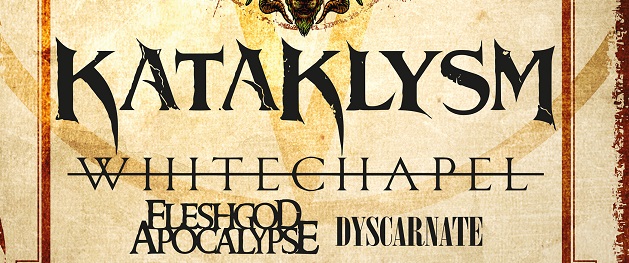 News: KATAKLYSM + FLESHGOD APOCALYPSE – Tour 2019!