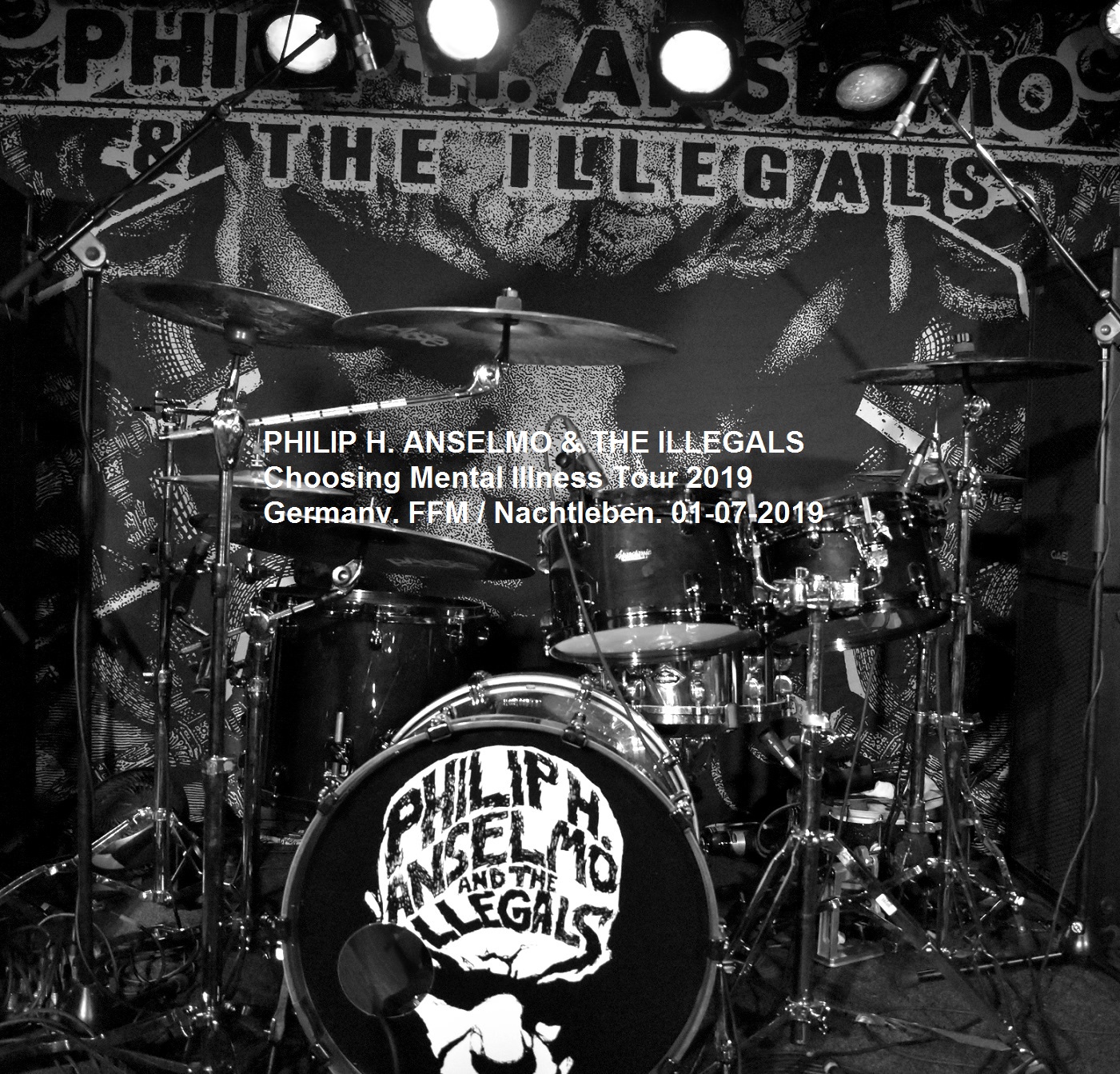 Live Review PHILIP H. ANSELMO & THE ILLEGALS, 01-07-2019, FFM / Nachtleben