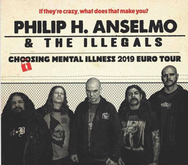 Vorbericht PHILIP H. ANSELMO AND THE ILLEGALS auf Deutschlandtour