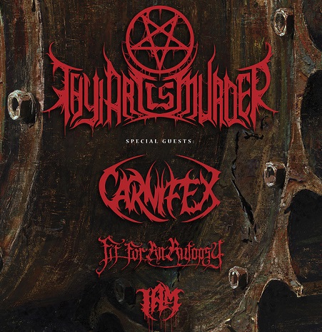 News: THY ART IS MURDER – Europa-Headliner-Tour!