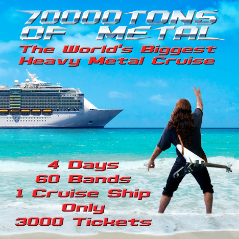 News: 70000TONS OF METAL: Die ersten 10 Bands und Public Sales Dates für Round X!!!