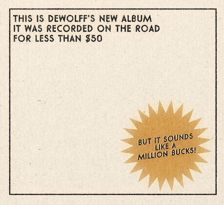 news: DeWolff – 7. Studioalbum „Tascam Tapes“ am 10.01.