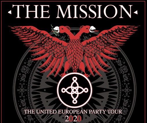 News: The Mission Announce “The United European Party Tour 2020″