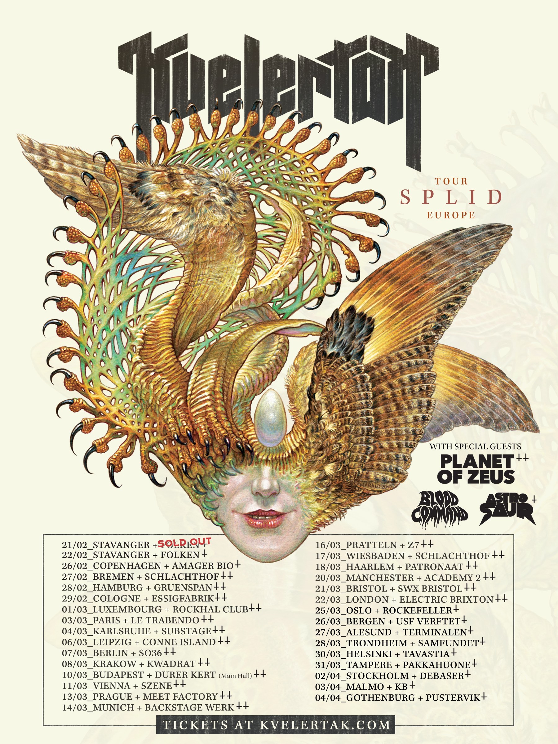 News KVELERTAK neues Album „Splid“ erscheint am 14.02.; neuer