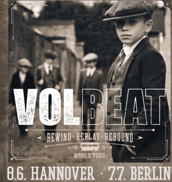 Vorbericht: VOLBEAT – “Rewind, Replay, Rebound”- Worldtour 2020 – 8.6. Hannover, 7.7. Berlin!