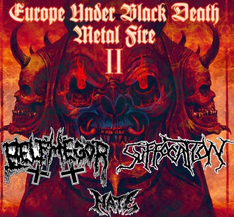 News: BELPHEGOR + SUFFOCATION – kündigen „Europe Under Black Death Metal Fire II“ Tour an