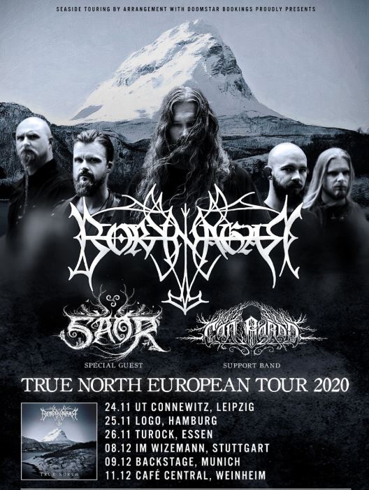 News: BORKNAGAR im November auf Tour in Deutschland!