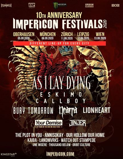 News: IMPERICON FESTIVALS 2020 auf September verschoben!!!