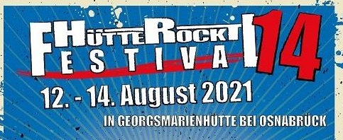 „Hütte Rockt Festival 14“ vom 12. – 14.08.2021 in Georgsmarienhütte