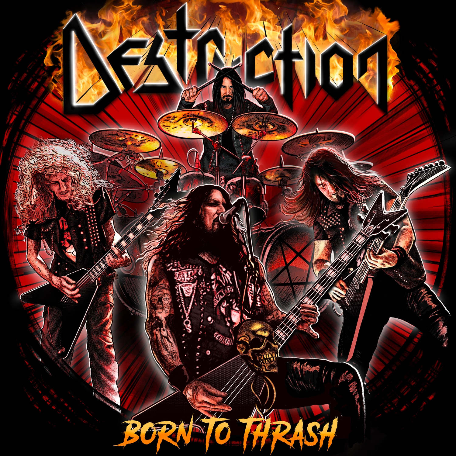 Destruction (D) – Born To Thrash (Live In Germany)