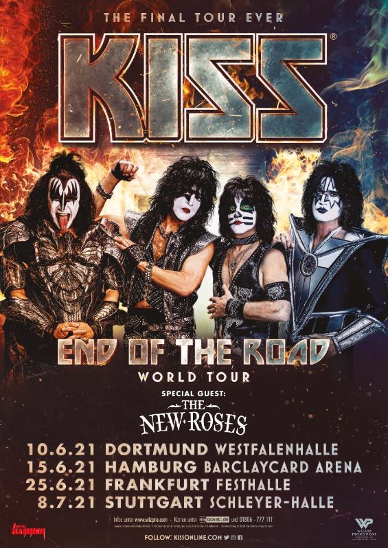 News: KISS bestätigen Ersatztermine für Sommer 2021!!!