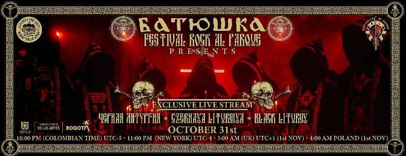 News: Watch for free:  BATUSHKA – „BLACK LITURGY“ live stream – 31.10.20 !!!