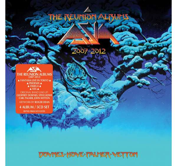 Asia (GB) – The Reunion Albums: 2007-2012 (5 CD-Box)